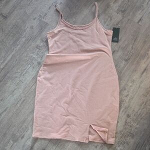 Wild Rose Pink Slip Dress